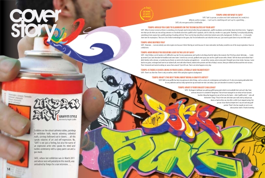 Article on SAFE the graffiti artist